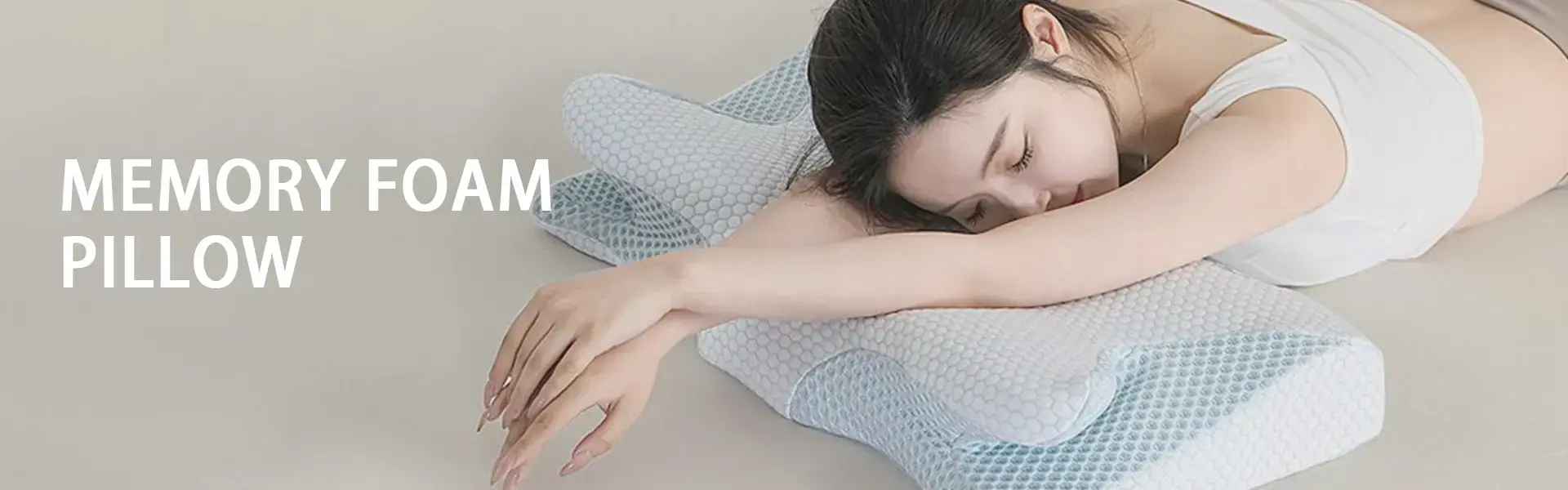 인체 공학적 기억 폼 베개
