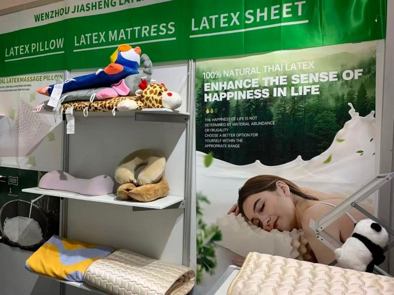 Wenzhou Jiasheng Latex Products Co., Ltd.는 Sleep Expo Middle East 2025에 참가했습니다.